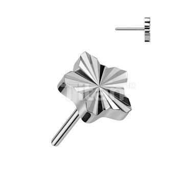 Implant Grade Titanium Threadless Push In Star Diamond Cut Top - Image 5