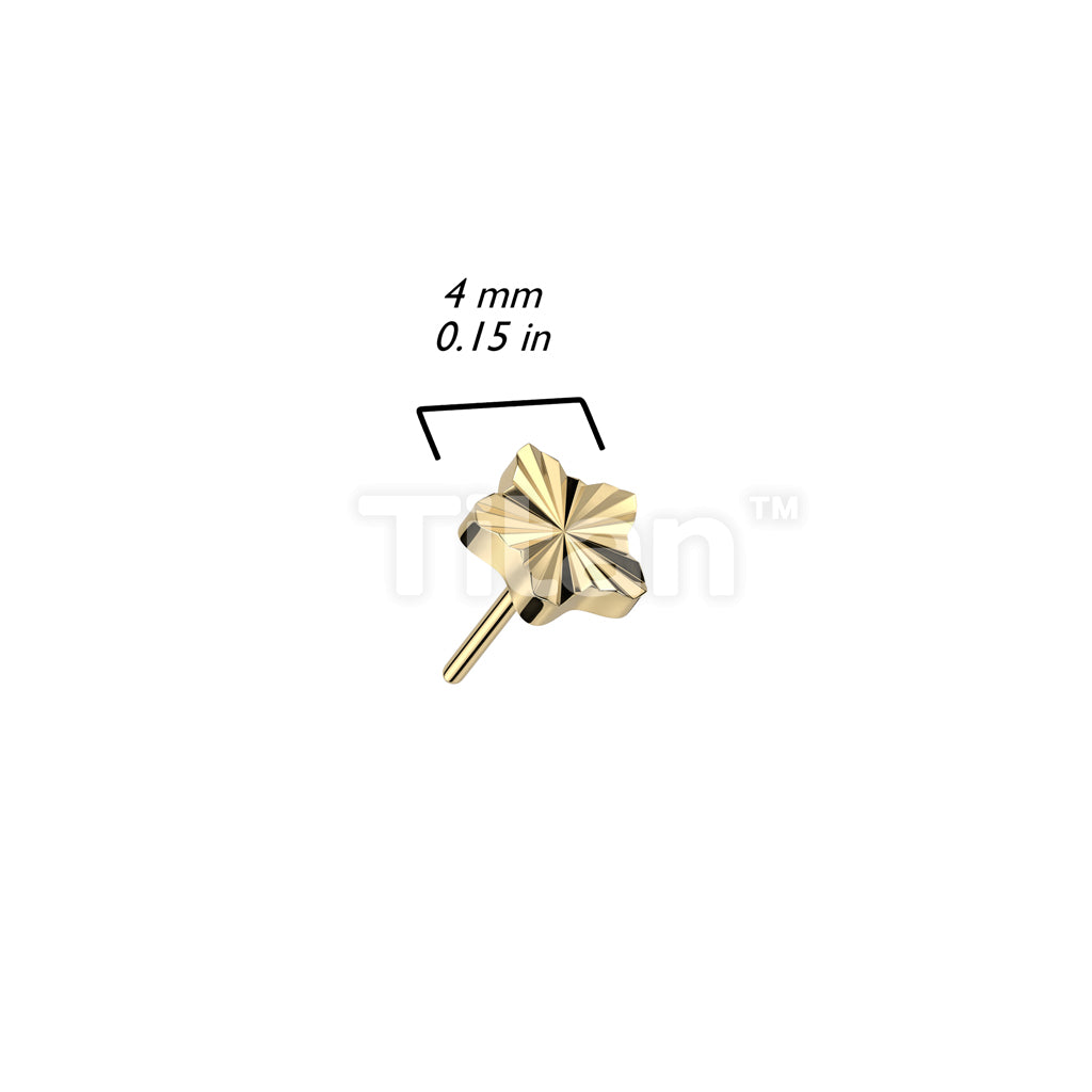 ASTM F136 Titanium Implant Grade Titanium Threadless Push In Star... - Image 6