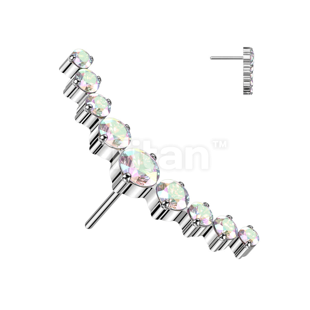 ASTM F136 Titanium Implant Grade Titanium Threadless Push in 9 CZ... - Image 3