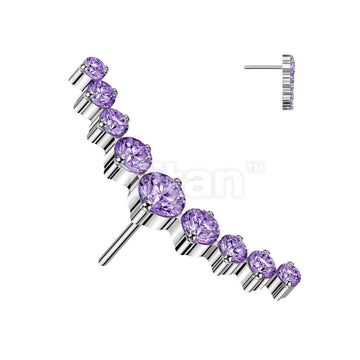 ASTM F136 Titanium Implant Grade Titanium Threadless Push in 9 CZ... - Image 2
