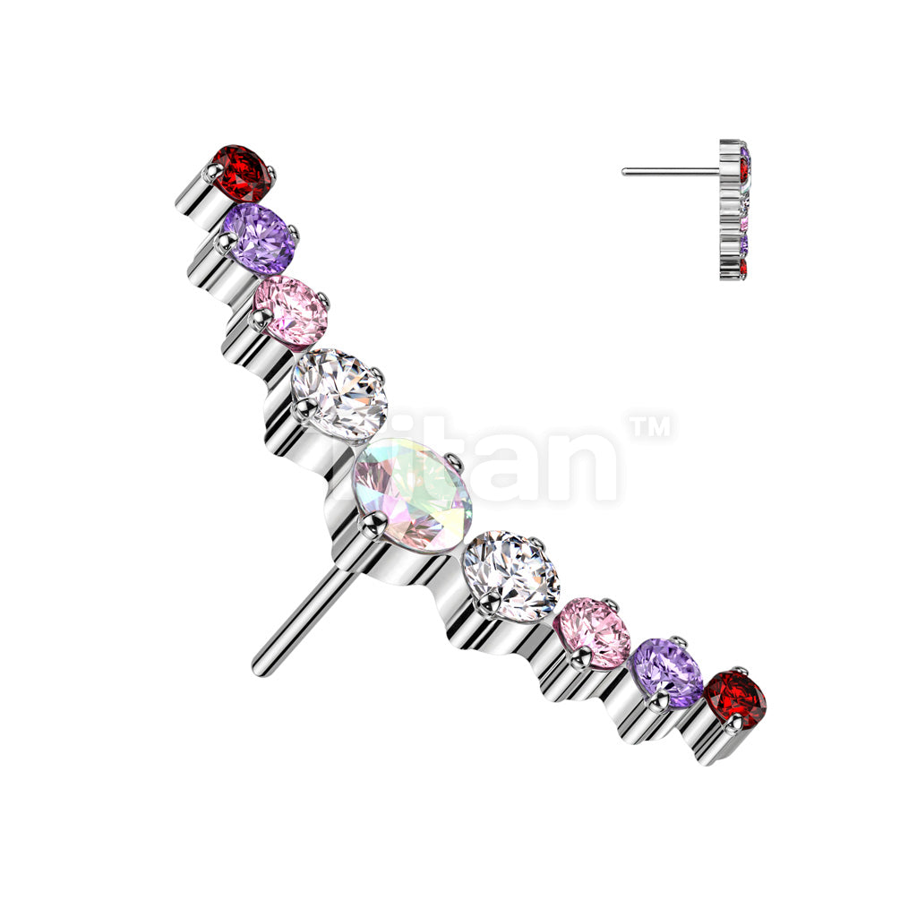 ASTM F136 Titanium Implant Grade Titanium Threadless Push in 9 CZ... - Image 7