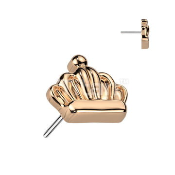 ASTM F136 Titanium Implant Grade Titanium Threadless Push In Crown Top - Image 3