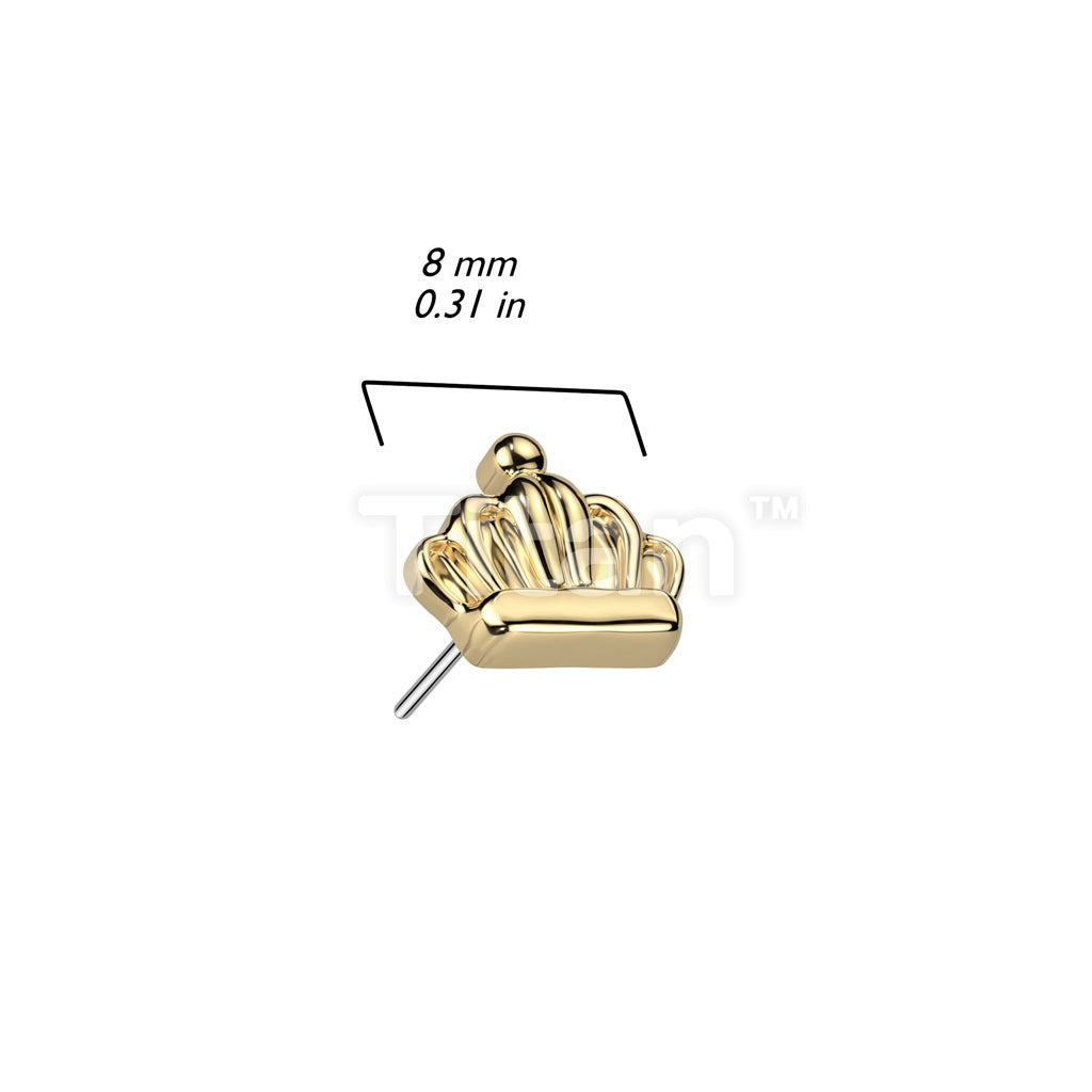 ASTM F136 Titanium Implant Grade Titanium Threadless Push In Crown Top - Image 5