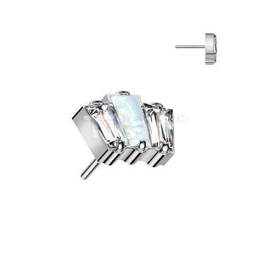 ASTM F136 Titanium Implant Grade Titanium Threadless Push In 3 Baguette... - Image 3