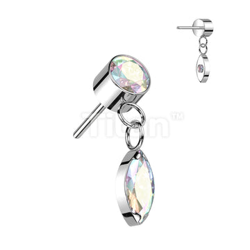 ASTM F136 Titanium Implant Grade Titanium Threadless Push In Round... - Image 2