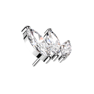 ASTM F136 Titanium Implant Grade Titanium Threadless Push In Triple... - Image 3