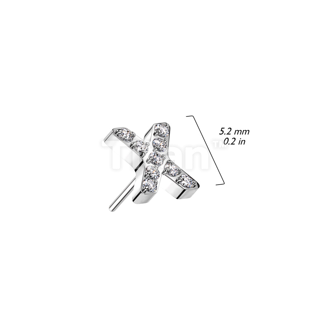 ASTM F136 Titanium Implant Grade Titanium Threadless Push In X Top With... - Image 4