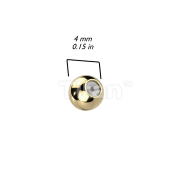 ASTM F136 Titanium Single Piece Titanium Earring Back With Silicone... - Image 4