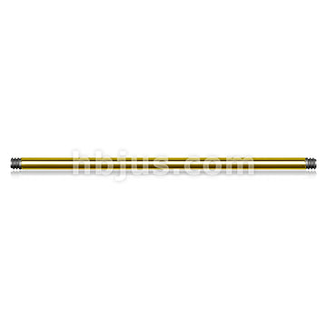 10pc Pack External Thread 316L Surgical Steel Barbell Pins - Image 4
