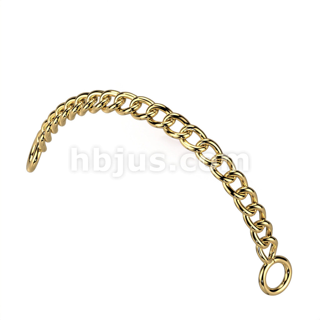 316L Surgical Steel 316L Stainless Steel Connector Chain - Image 2