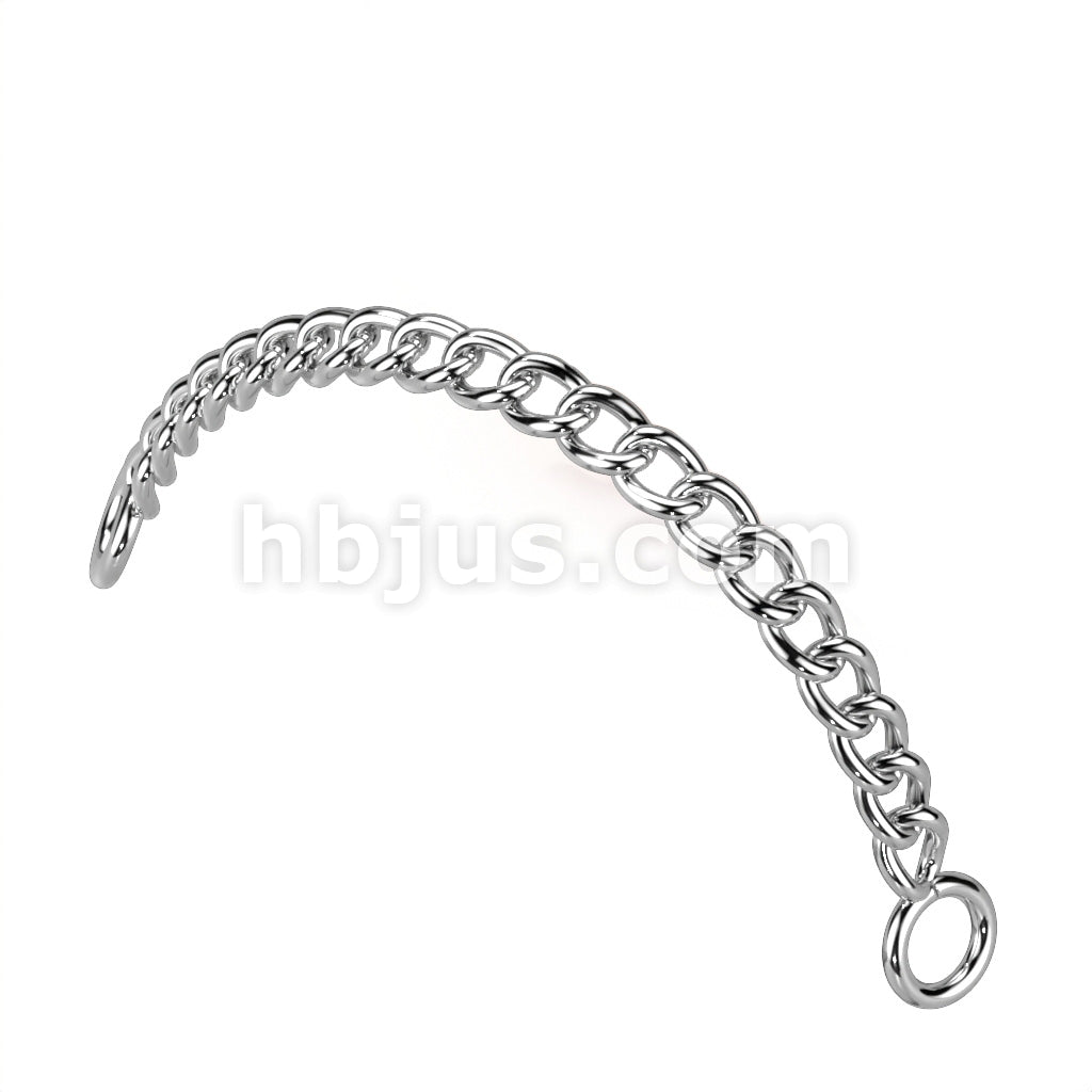 316L Surgical Steel 316L Stainless Steel Connector Chain - Image 4