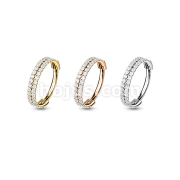 316L Surgical Steel High Quality Precision All 316L Hinged Segment Hoop... - Image 7