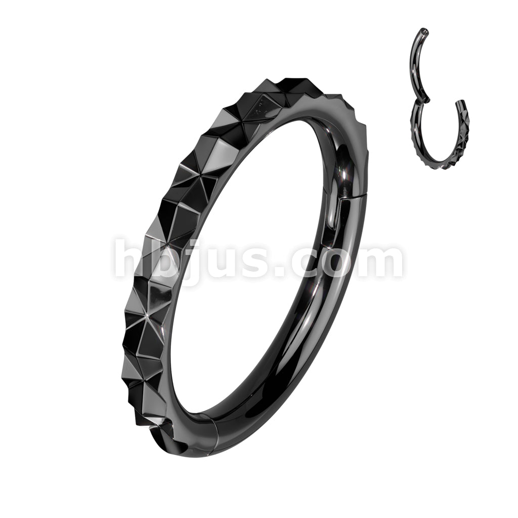High Quality Precision 316L Surgical Steel Outward Facing X Faceted... - Image 3