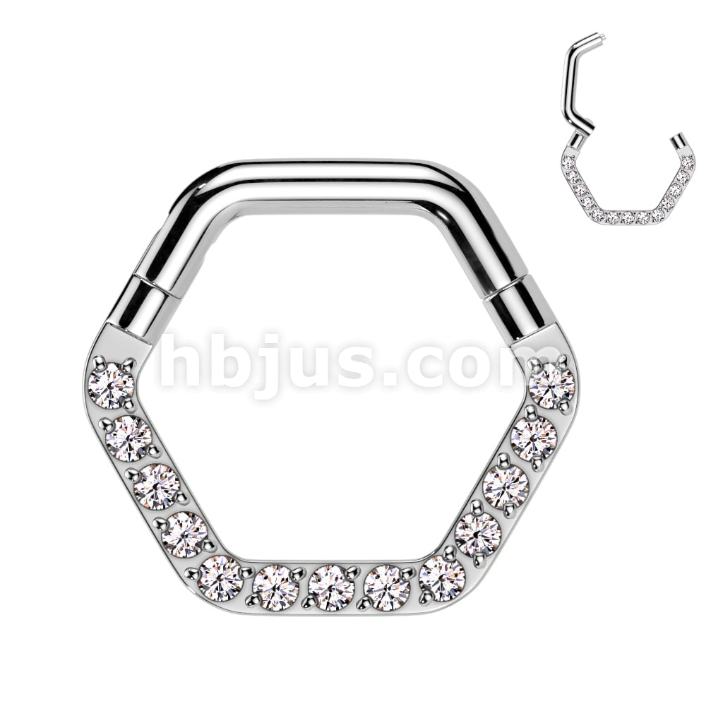 High Quality Precision All 316L Surgical Steel Hinged Hexagon Segment... - Image 2