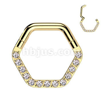 High Quality Precision All 316L Surgical Steel Hinged Hexagon Segment... - Image 3