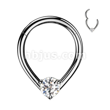High Quality Precision All 316L Surgical Steel Teardrop Hinged Segment... - Image 3