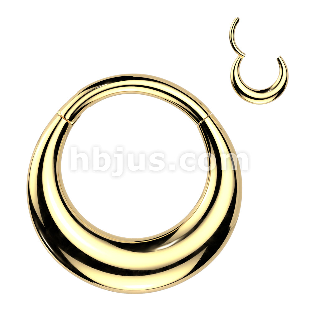 High Quality Precision All 316L Surgical Steel Hollow Thick Hinged... - Image 2