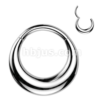 High Quality Precision All 316L Surgical Steel Hollow Thick Hinged... - Image 3