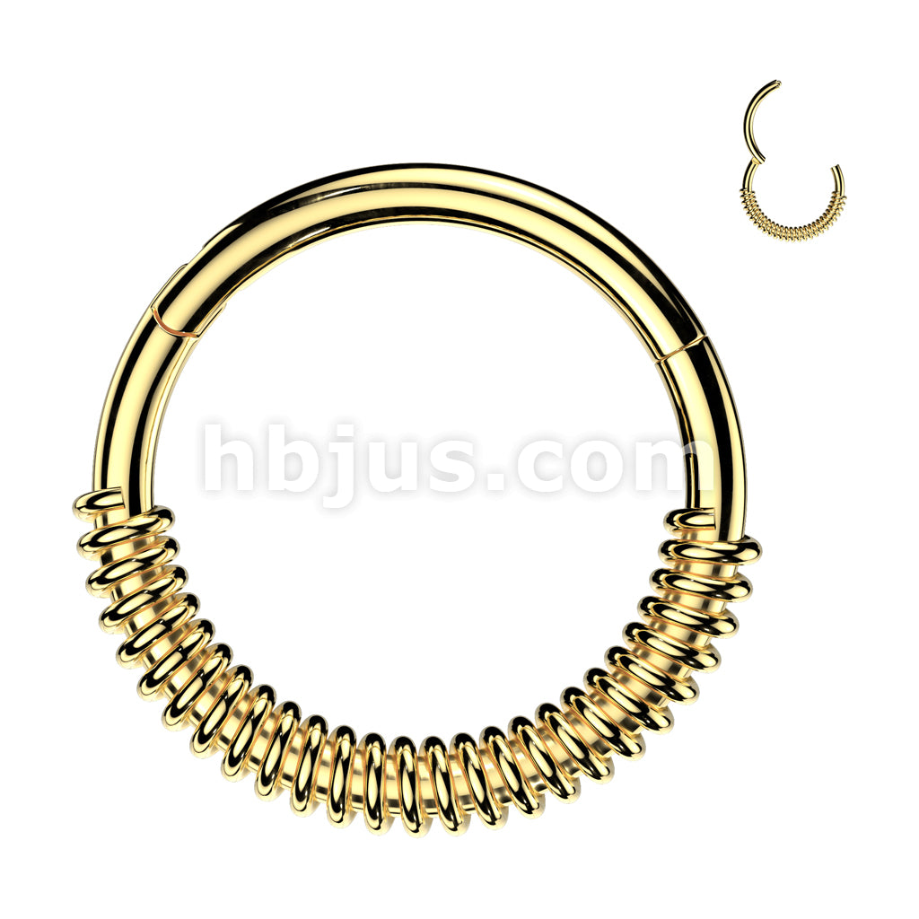 High Quality Precision All 316L Surgical Steel Spring Coil Hinged... - Image 2