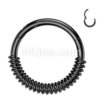 High Quality Precision All 316L Surgical Steel Spring Coil Hinged... - Image 3