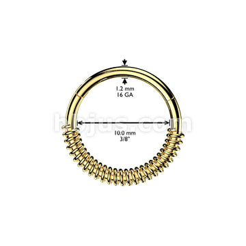 High Quality Precision All 316L Surgical Steel Spring Coil Hinged... - Image 5