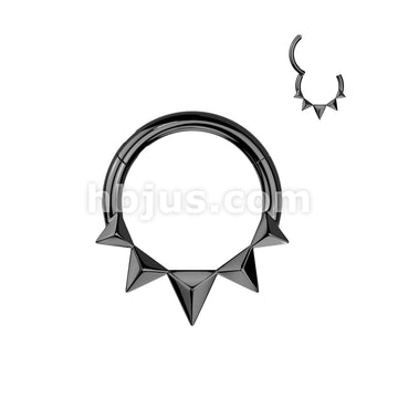 High Quality Precision All 316L Surgical Steel Pyramid Hinged Segment... - Image 3
