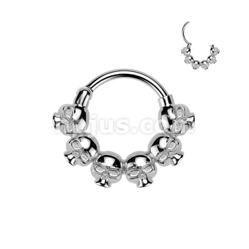 High Quality Precision All 316L Surgical Steel Skull Hinged Segment... - Image 3