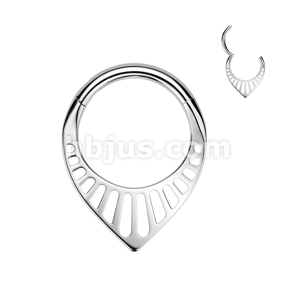 High Quality Precision All 316L Surgical Steel Chevron Hinged Segment... - Image 3