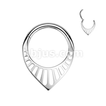 High Quality Precision All 316L Surgical Steel Chevron Hinged Segment... - Image 3