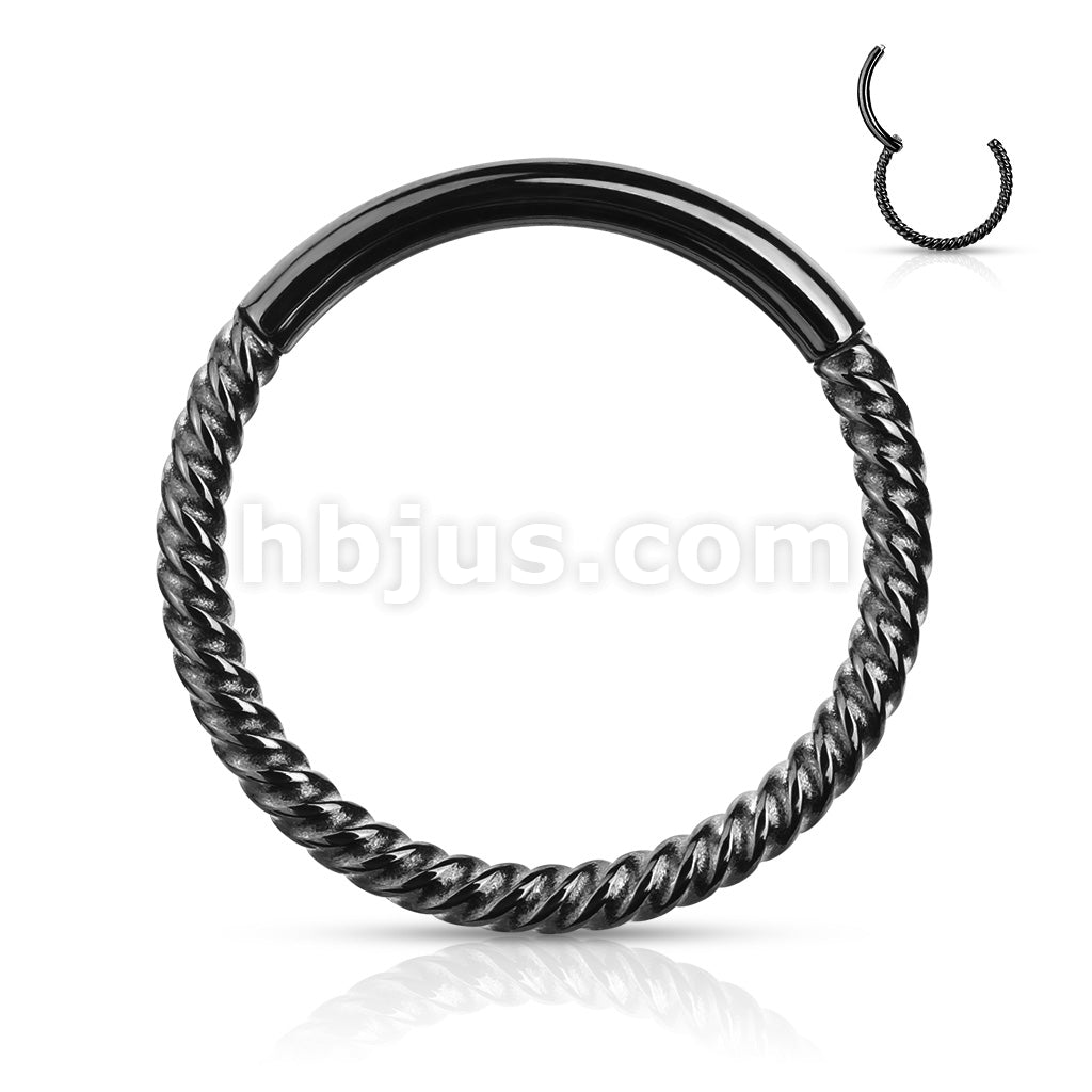 High Quality Precision All 316L Surgical Steel Hinged Segment Hoop... - Image 4