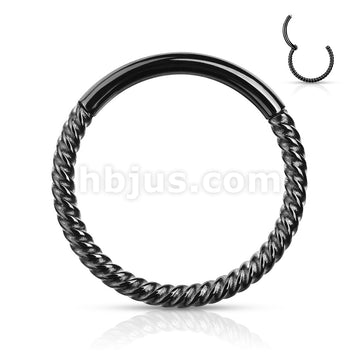 High Quality Precision All 316L Surgical Steel Hinged Segment Hoop... - Image 4