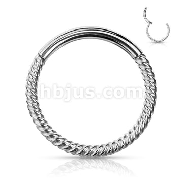 High Quality Precision All 316L Surgical Steel Hinged Segment Hoop... - Image 6