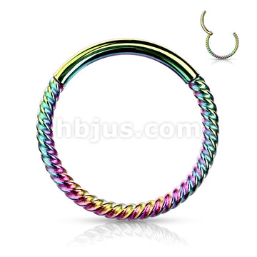 High Quality Precision All 316L Surgical Steel Hinged Segment Hoop... - Image 7