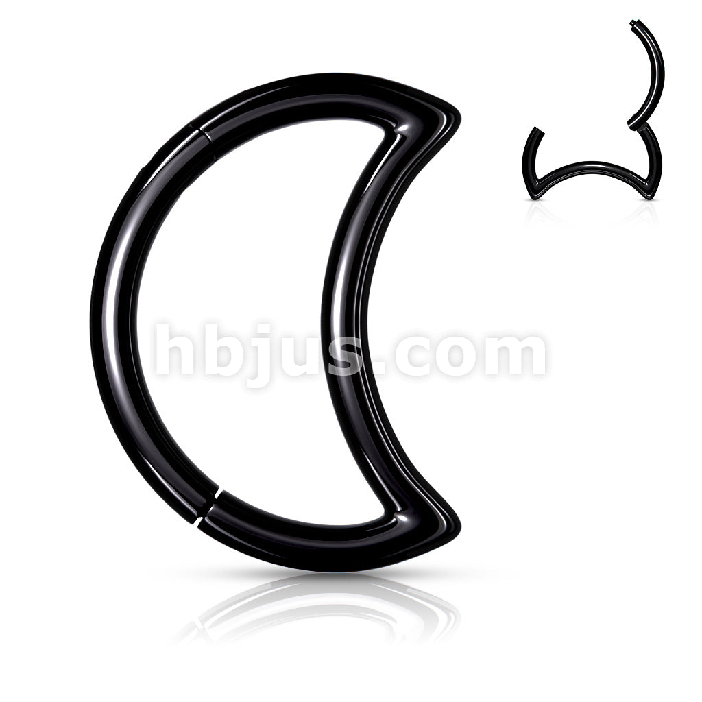 High Quality Precision All 316L Surgical Steel Crescent Hinged Segment... - Image 4