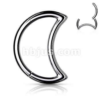 High Quality Precision All 316L Surgical Steel Crescent Hinged Segment... - Image 6