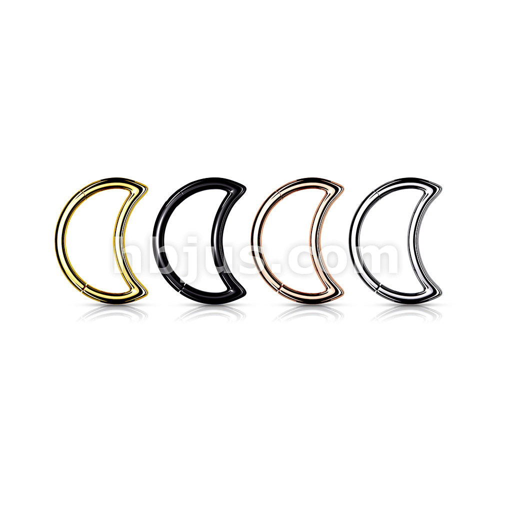 High Quality Precision All 316L Surgical Steel Crescent Hinged Segment... - Image 8