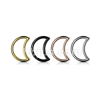 High Quality Precision All 316L Surgical Steel Crescent Hinged Segment... - Image 8