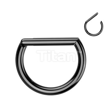 Implant Grade Titanium D Shaped Hinged Segment Ring - Image 3