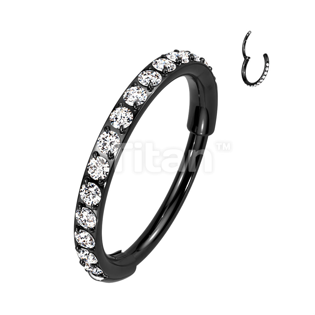 Implant Grade Titanium Hinged Segment Hoop Ring With Outward Facing... - Image 6