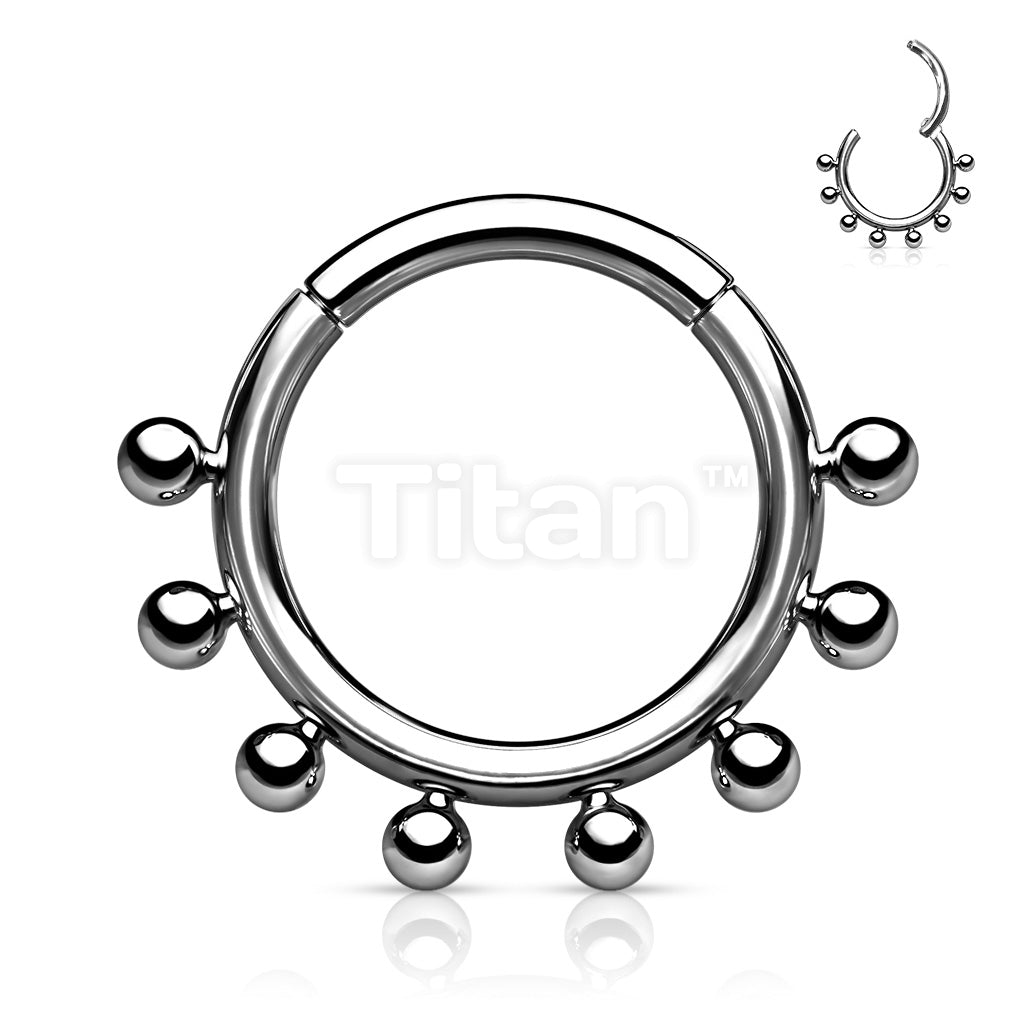 ASTM F136 Titanium Implant Grade Titanium Sphere Lined Hinged Segment... - Image 2