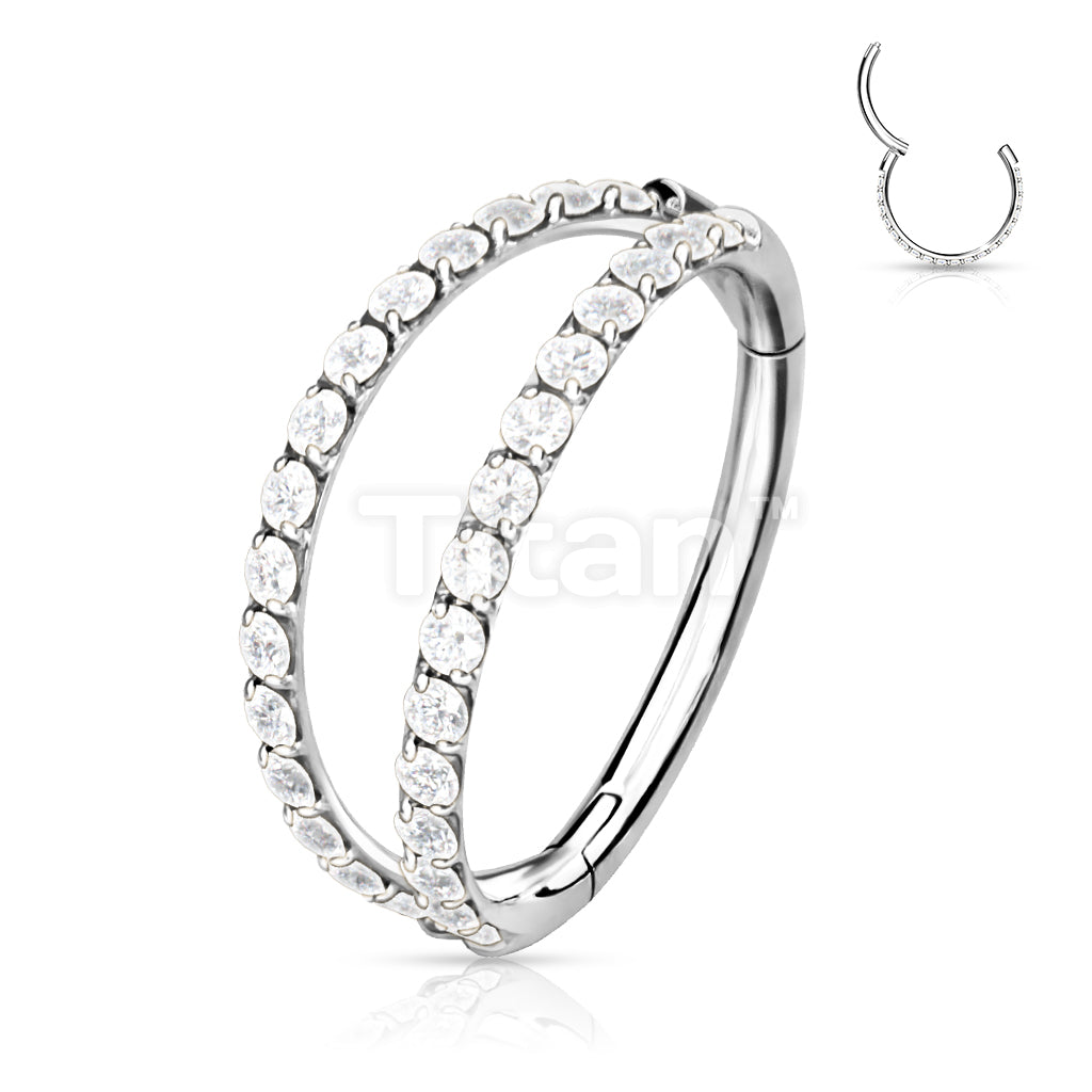 ASTM F136 Titanium Implant Grade Titanium Hinged Segment Double Hoop... - Image 4