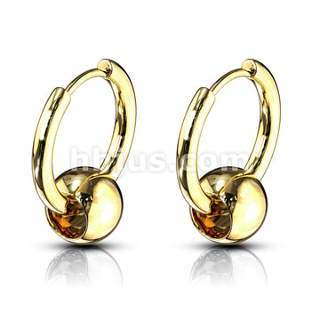 316L Surgical Steel Pair of Captive Ball 316L Stainless Steel Hinge... - Image 3