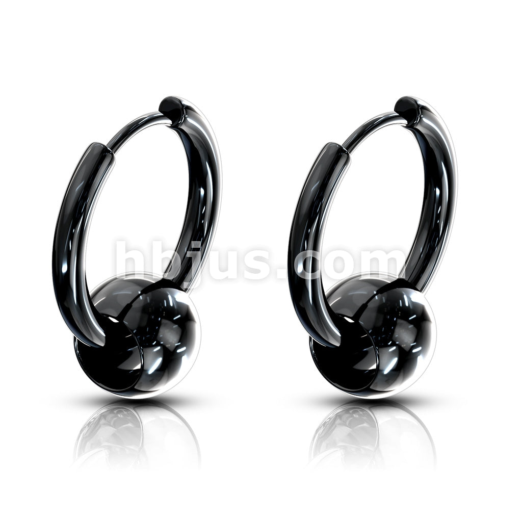 316L Surgical Steel Pair of Captive Ball 316L Stainless Steel Hinge... - Image 4