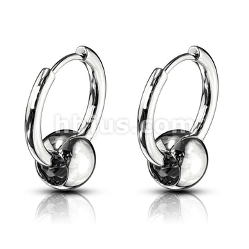 316L Surgical Steel Pair of Captive Ball 316L Stainless Steel Hinge... - Image 6