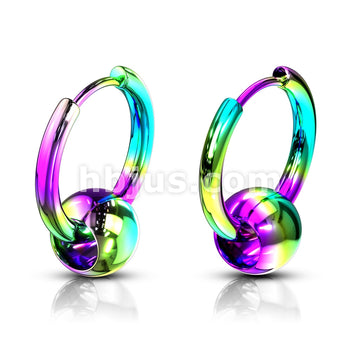 316L Surgical Steel Pair of Captive Ball 316L Stainless Steel Hinge... - Image 7