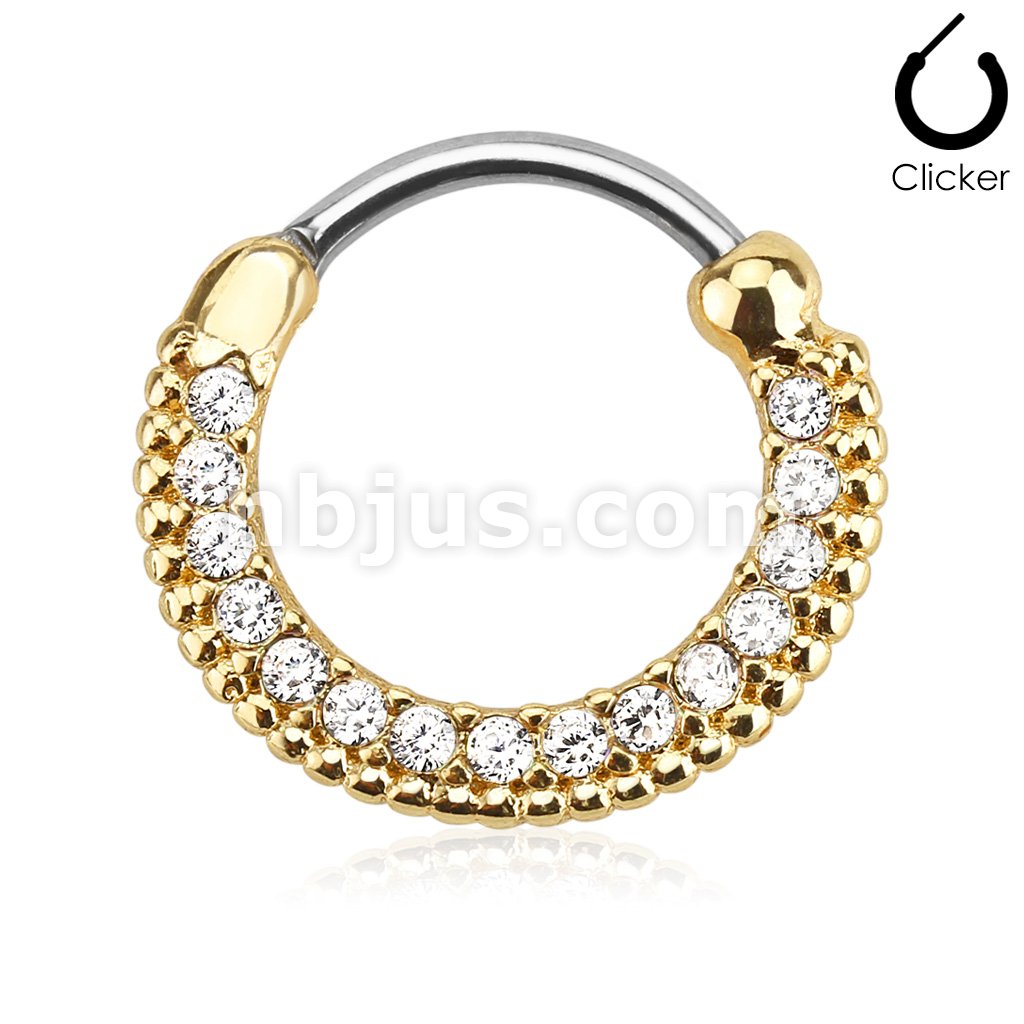 316L Surgical Steel Round Top 316L Surgical Steel Nose Septum/Ear... - Image 5