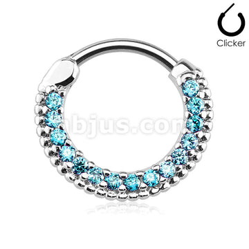 316L Surgical Steel Round Top 316L Surgical Steel Nose Septum/Ear... - Image 8