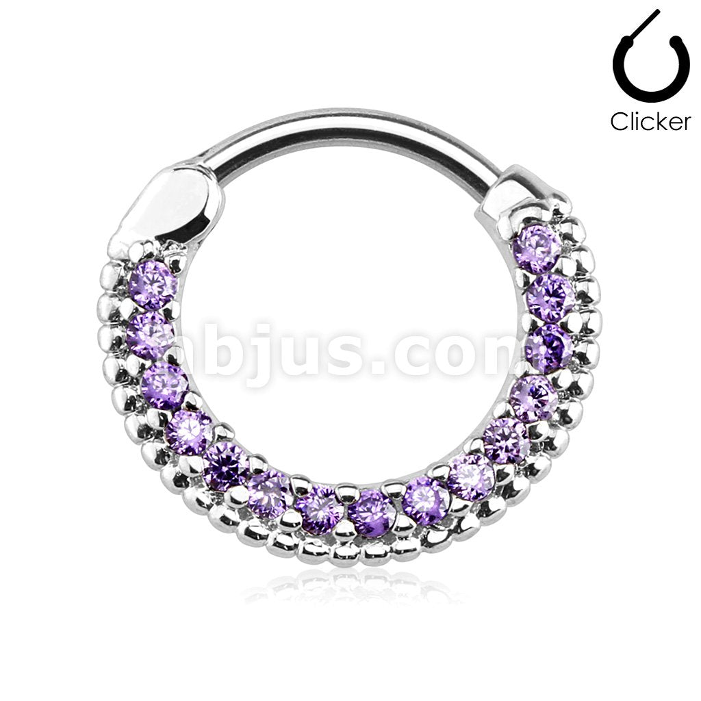 316L Surgical Steel Round Top 316L Surgical Steel Nose Septum/Ear... - Image 9
