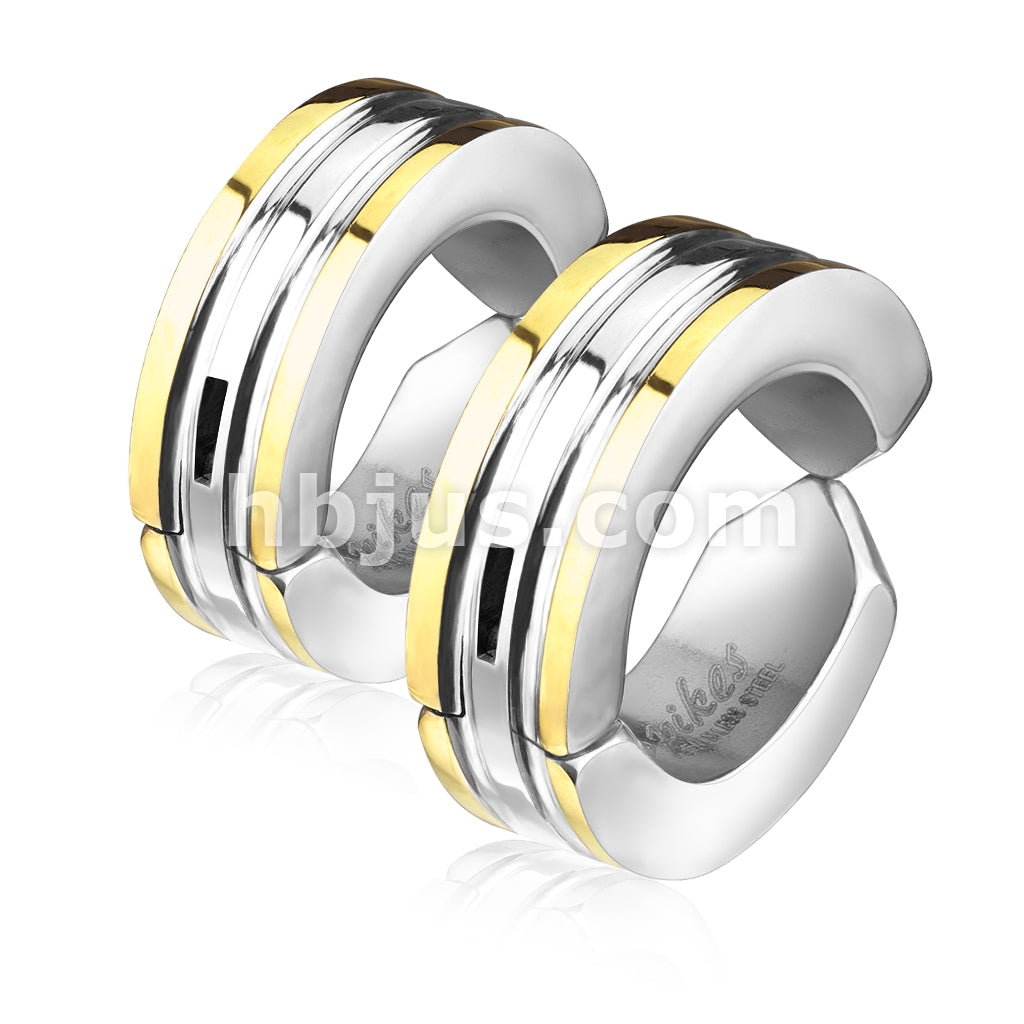 316L Surgical Steel Edge Strip Color IP Pair of 316L Surgical Stainless... - Image 3