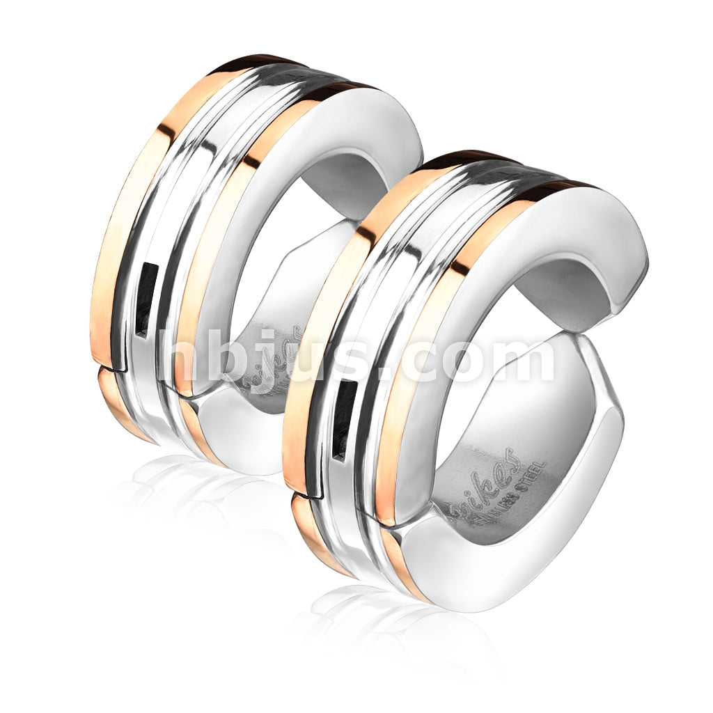 316L Surgical Steel Edge Strip Color IP Pair of 316L Surgical Stainless... - Image 5